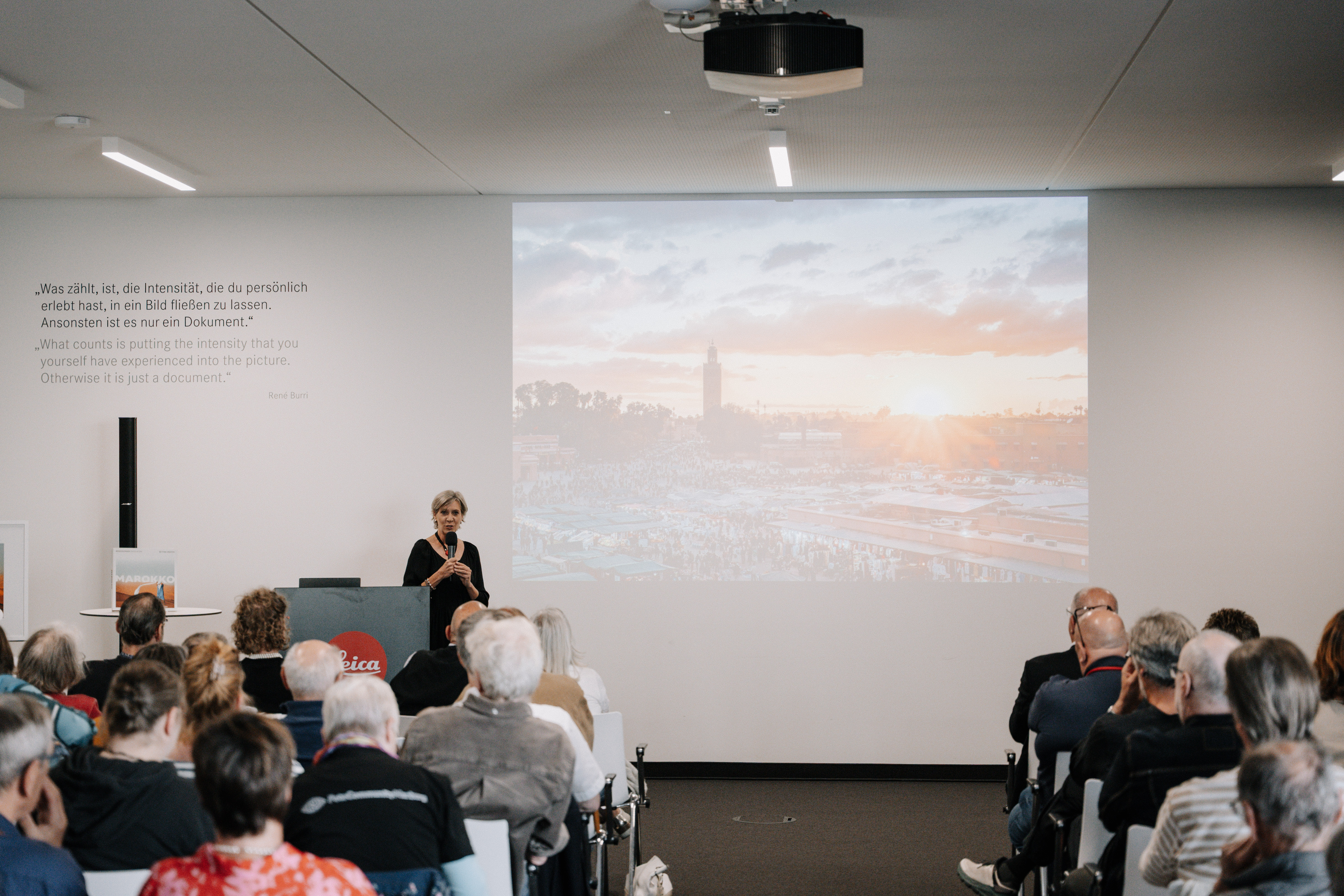 Vortrag der Fotografin Bettina Meister zu ihrem Fotobuch Marokko - Begegnungen/Encounters